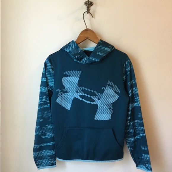 Under Armour Other - Under Armour Cold Gear Blue Hoodie